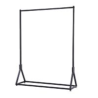 Вешало "Лофт" для одежды одноярусное, цвет черный LT-0031