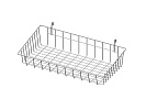 Корзины, полки с креплением на решетку