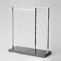 Вешало для одежды с подиумом и c местом для полок QXD009