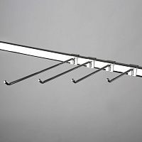 Крючок на овальную трубу, L=100мм, d=5мм H001-100/5