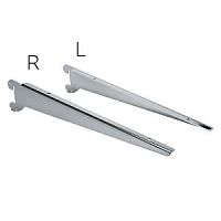 Кронштейн для полок из дсп и стекла левый L-250 мм для систем Canalina, Bazic, Roto 2245SX.L